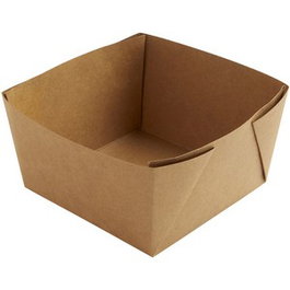 Duni Caja Viking Blo 120 cl Cartón/PE Mar - Caja de cartón para un solo uso, 300 unidades