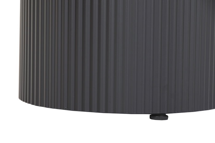 DKD Home Decor Mesa Centro Urban Negro 80 x 40 x 80 cm
