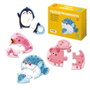 DOHE Caja de 4 Puzzles Progresivos de Animales (2-3 piezas)