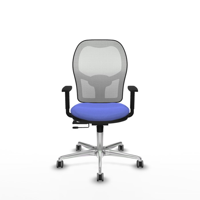 PIQUERAS Y CRESPO Silla de oficina Jorquera Azul claro y Blanco