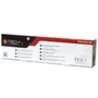 Techly Regleta 19" 8 Tomas Schuko con Interruptor ON/OFF - 2m Cable Negro/Rojo - Conector C14 16A 250V
