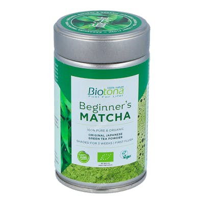 BIOTONA Matcha Eco 80Gr Té Verde Ecológico para Principiantes
