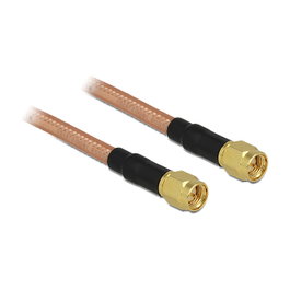 DeLOCK Cable Coaxial RG-142 SMA a SMA 1 m