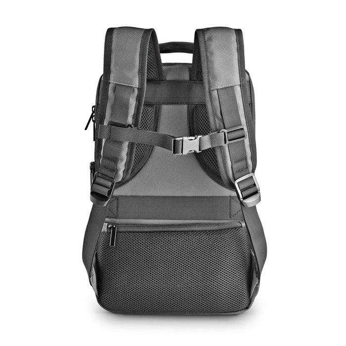 NGS Monray Sacks Horizon Mochila Expandible para Portátil de 14,1 pulgadas, Gris