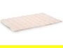 Berilo Alfombra de Baño Blanco 80x50 cm (Set de 12)