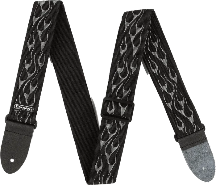 Dunlop Correa Guitarra/Bajo Jacquard - Gris Flameado