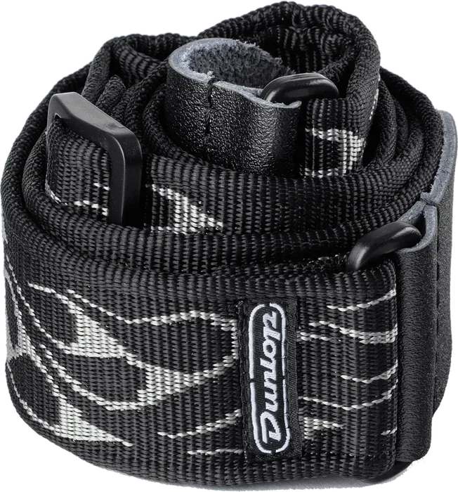 Dunlop Correa Guitarra/Bajo Jacquard - Gris Flameado