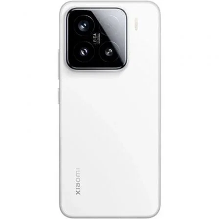 Xiaomi 15 Smartphone - 12GB RAM 512GB ROM, Pantalla 6.36" CrystalRes AMOLED 120Hz, Snapdragon 8 Elite, Cámara Leica 50MP, 5G, IP68, Blanco, Ref. MZB0IU5EU