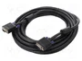 DeLOCK Cable VGA de 10 m Negro