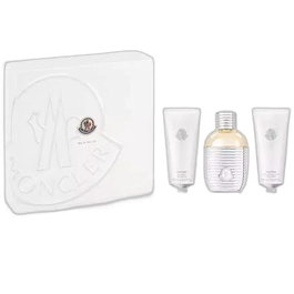 Moncler Pour Femme Estuche de Regalo con Eau de Parfum, Gel de Ducha y Loción Corporal