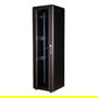 ROLINE 26.21.0231 Rack de red 19 pulgadas 42U, bastidor independiente 600x600 mm, puertas de vidrio, 600 kg capacidad, negro
