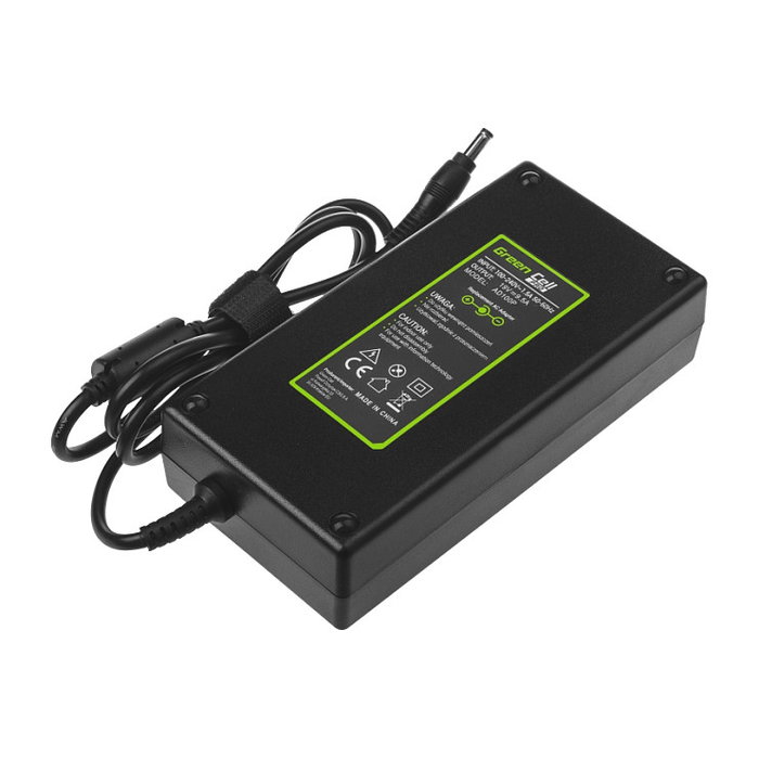 Green Cell Adaptador de corriente PRO 180W 19V 9.5A para MSI y Asus Green Cell Adaptador de corriente PRO 180W 19V 9.5A para MSI y Asus