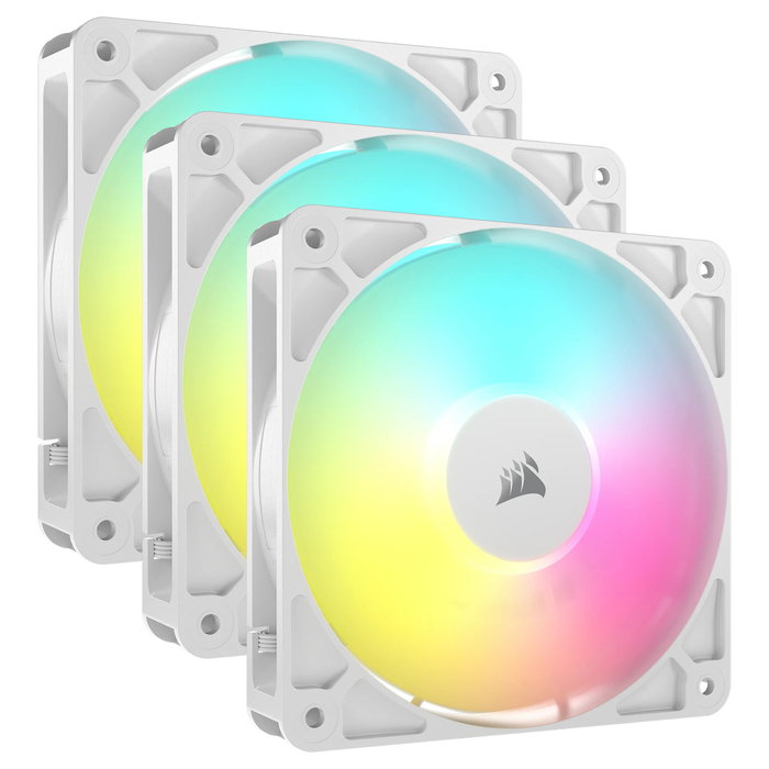 Corsair RS120 ARGB Ventilador de Carcasa 120 mm Blanco (Pack de 3) Corsair RS120 ARGB Ventilador de Carcasa 120 mm Blanco (Pack de 3)