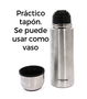 Thermosport Termo Inox 1000ml - Botella Térmica de Acero Inoxidable para Bebidas Frías y Calientes, Ideal para Viajes y Deporte, Capacidad 1 Litro (1000 ml) (6 Unidades)