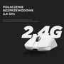 Rampage Zenith Pro Ratón inalámbrico 26000 DPI blanco receptor 4 KHz PAW3395 BT 5.2