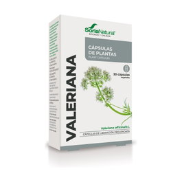 Soria Natural Valeriana Liberación Prolongada 30 Cápsulas - Fórmula XXI