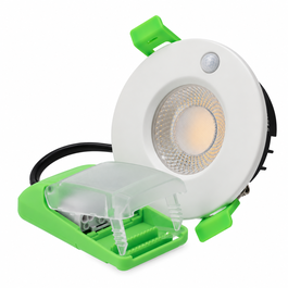 Downlight LED 6,5W con Sensor PIR 4CCT IP65 Blanco