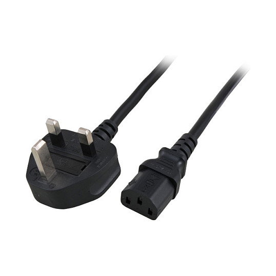 EFB Elektronik EK484.2 Cable de alimentación BS 1363/A a C13, 2m, Negro EFB Elektronik EK484.2 Cable de alimentación BS 1363/A a C13, 2m, Negro