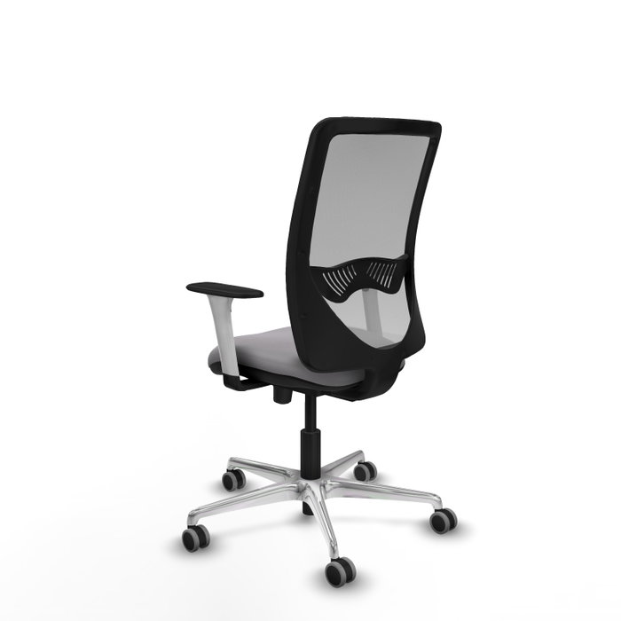 PIQUERAS Y CRESPO Silla de oficina Zulema Gris con mecanismo Sincro/Traslack PIQUERAS Y CRESPO Silla de oficina Zulema Gris con mecanismo Sincro/Traslack