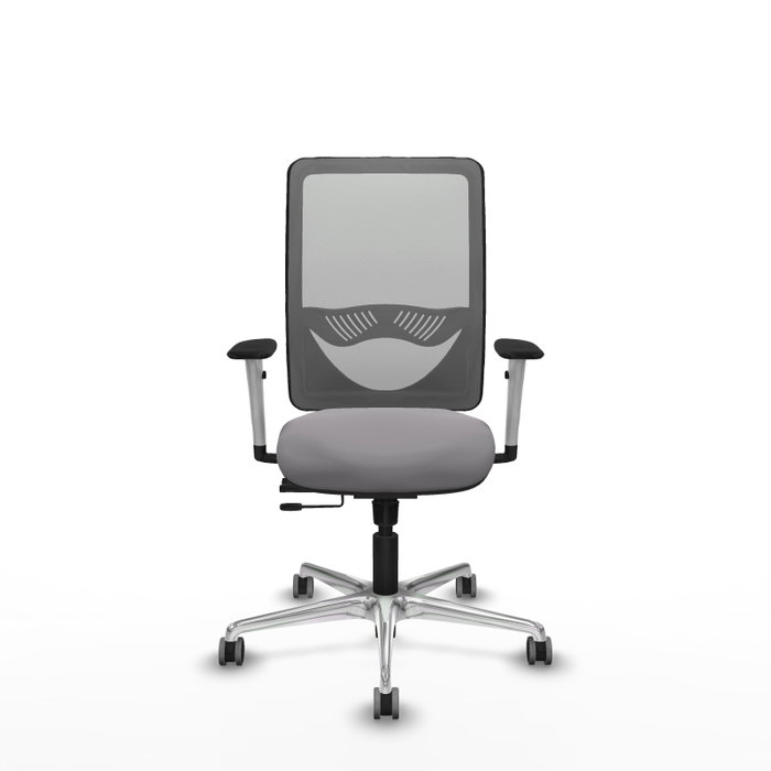 PIQUERAS Y CRESPO Silla de oficina Zulema Gris con mecanismo Sincro/Traslack PIQUERAS Y CRESPO Silla de oficina Zulema Gris con mecanismo Sincro/Traslack