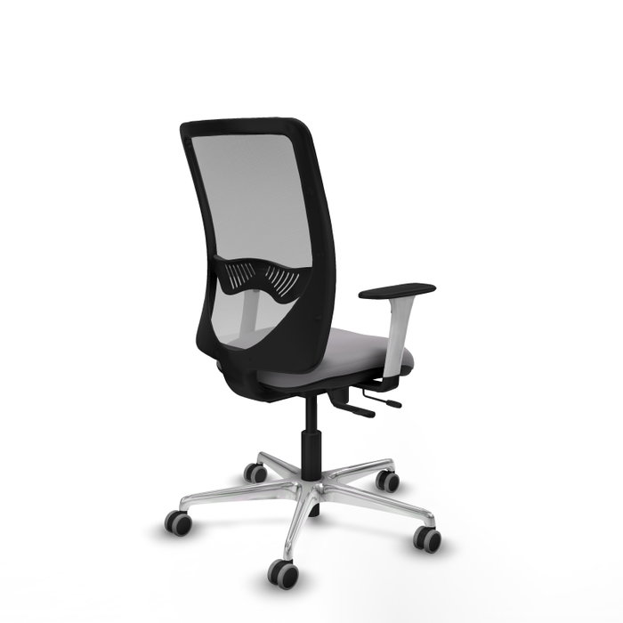 PIQUERAS Y CRESPO Silla de oficina Zulema Gris con mecanismo Sincro/Traslack PIQUERAS Y CRESPO Silla de oficina Zulema Gris con mecanismo Sincro/Traslack
