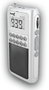SAMI Radio FM Mini Digital con Altavoz Integrado, Batería Recargable, Soporta Tarjeta Micro SD