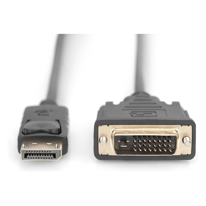 Digitus Cable Adaptador DisplayPort a DVI-D 2 m, Negro