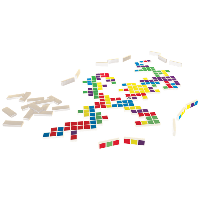 Zygomatic - Chromino Smallbox Juego de Mesa Familiar de Colores y Estrategia, 1-8 Jugadores, Ref CHRO07ENES