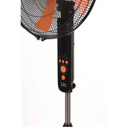 VENTILADOR DE PIE JATA VP3045 - 50W - 4 ASPAS - DIÁMETRO 40CM - 3 VELOCIDADES - ALTURA REGULABLE - CABEZAL INCLINABLE - BASE REDONDA GRAN ESTABILIDAD