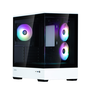 Zalman P30 BW Carcasa de Ordenador Mini Tower Negra con Panel de Vidrio Templado