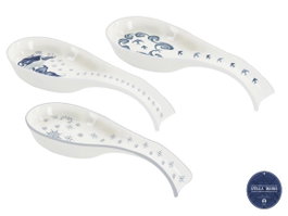 DKD Home Decor Soporte para Cuchara Stella Maris Azul y Blanco