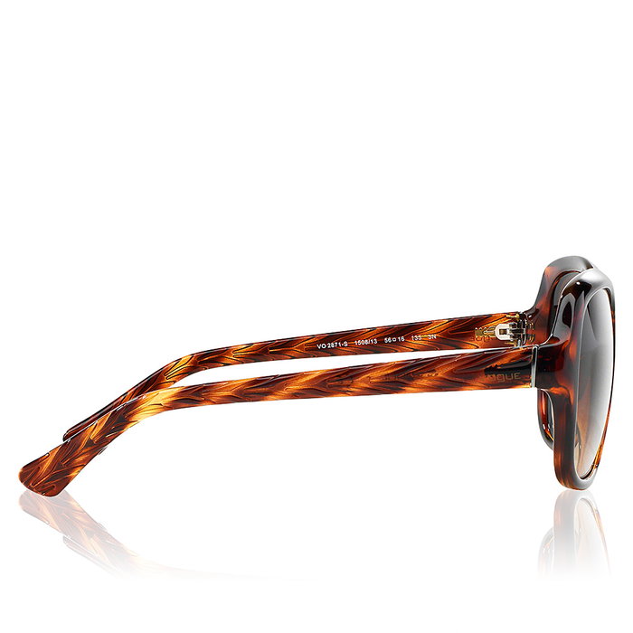 Vogue Eyewear VO2871S 150813 Gafas de Sol para Mujer Montura Havana Propionate Cristal Marrón Gradiente Calibre 56mm Filtro 2N