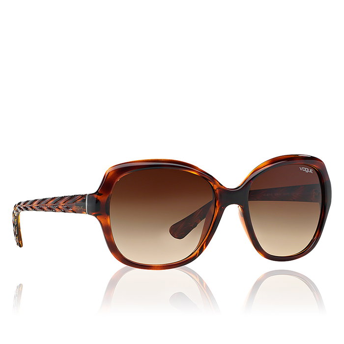 Vogue Eyewear VO2871S 150813 Gafas de Sol para Mujer Montura Havana Propionate Cristal Marrón Gradiente Calibre 56mm Filtro 2N