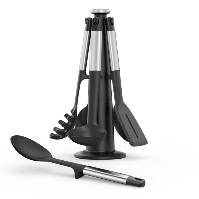 Joseph Joseph Elevate SST Silic. 5-piece Utensils Carousel Set