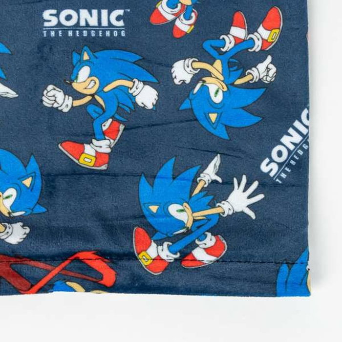 Cerdá Conjunto 3 Piezas Sonic Gorro, Braga Cuello y Guantes Blue