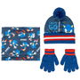 Cerdá Conjunto 3 Piezas Snood Sonic Gorro Braga Cuello Guantes 2/8 Años
