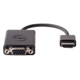 Dell Adaptador Conversor HDMI a VGA Dongle, Compatible con Monitores y Proyectores, Resolución 1080p