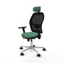 PIQUERAS Y CRESPO Silla de oficina Jorquera Verde esmeralda y Negro