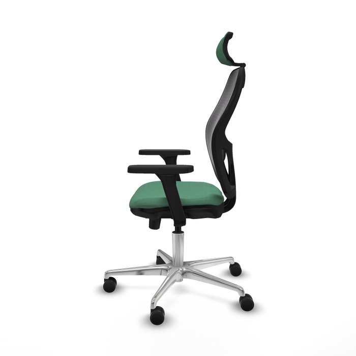 PIQUERAS Y CRESPO Silla de oficina Jorquera Verde esmeralda y Negro