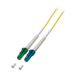 EFB Elektronik Patchkabel LC/APC-LC OS2 G657A2 1m Amarillo