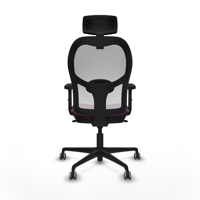 PIQUERAS Y CRESPO Silla de oficina Jorquera Morada y Blanca PIQUERAS Y CRESPO Silla de oficina Jorquera Morada y Blanca