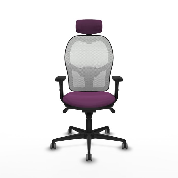 PIQUERAS Y CRESPO Silla de oficina Jorquera Morada y Blanca PIQUERAS Y CRESPO Silla de oficina Jorquera Morada y Blanca