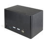 StarTech.com Conmutador KVM de 2 Puertos DisplayPort 1.2 para 4 Monitores - 4K 60Hz UHD HDR - Audio y Hotkeys - Ref: DP 1.2 KVM Umschalter