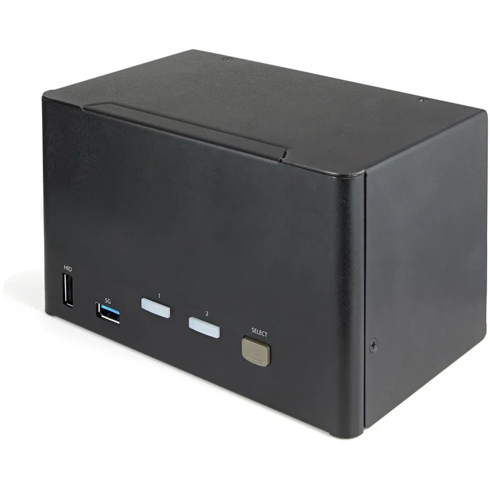 StarTech.com Conmutador KVM de 2 Puertos DisplayPort 1.2 para 4 Monitores - 4K 60Hz UHD HDR - Audio y Hotkeys - Ref: DP 1.2 KVM Umschalter StarTech.com Conmutador KVM de 2 Puertos DisplayPort 1.2 para 4 Monitores - 4K 60Hz UHD HDR - Audio y Hotkeys - Ref: DP 1.2 KVM Umschalter