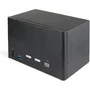 StarTech.com Switch KVM de 2 Puertos para 4 Monitores DisplayPort 1.2, 4K UHD 60Hz, Negro
