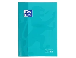 Oxford Recambio Color Oxford DIN A4 80 Hojas 90 gr Optik Paper Cuadros 5mm 4 Taladros