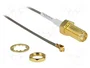 DeLOCK 88816 Cable de antena coaxial MHF (I-PEX) a RF SMA, 20 cm