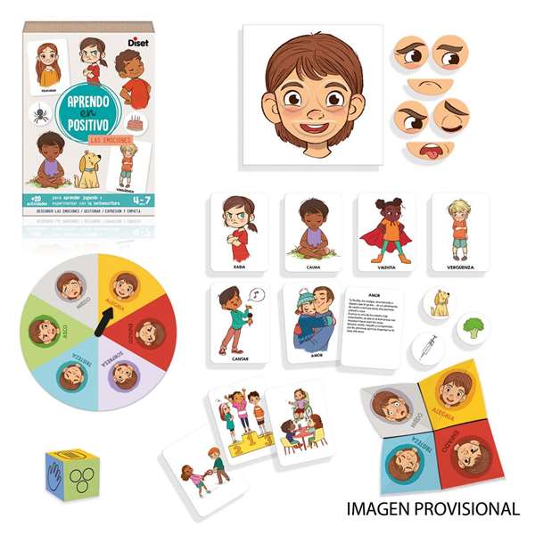 Diset Aprendo en Positivo: Las Emociones Juego Educativo