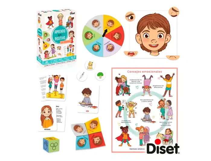 Diset Aprendo en Positivo: Las Emociones Juego Educativo