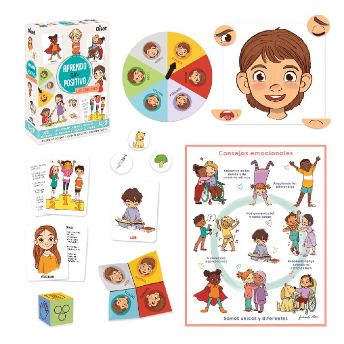 Diset Aprendo en Positivo: Las Emociones Juego Educativo